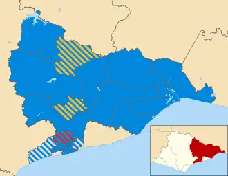 2015 results map