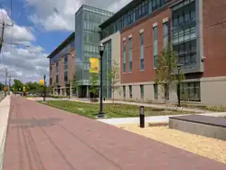 Business Hall, home of the Rohrer College of Business