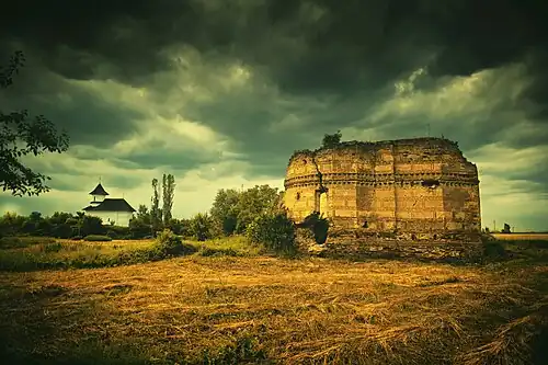 Ruins of White Church in Târgșoru Vechi