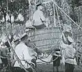 Battle of Liaoyang, Russian balloon, observers in the basket
