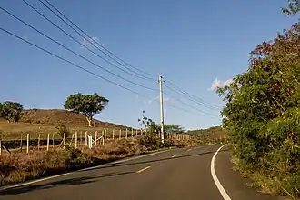 Puerto Rico Highway 303 in Llanos