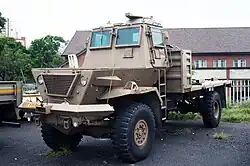 SAMIL 50 with mine protected cab