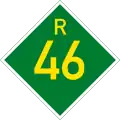Provincial route R46 shield