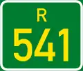 Regional route R541 shield