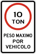 R-12-3 Weight limit