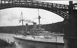 Armoured cruiser SMS Fürst Bismarck, 1909