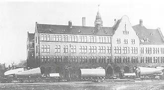 U-Boat ready for rail transport