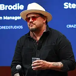 Sterlin Harjo pictured in 2024