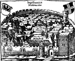 His home town Ingelheim in Cosmographia
