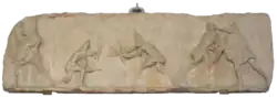 depiction of the use of arrows in combat