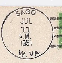 Sago postmark