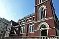 Front view of the exterior