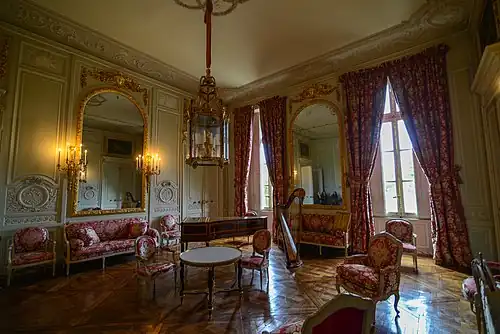 Interior of the Petit Trianon, by Ange-Jacques Gabriel, 1764[65]