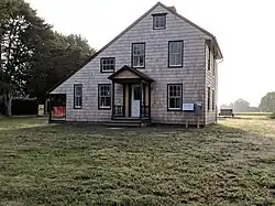 Replica of John Lyon Gardiner Cottage