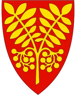 Coat of arms of Saltdal Municipality