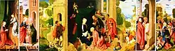 Polyptych with scenes of the Life of Mary