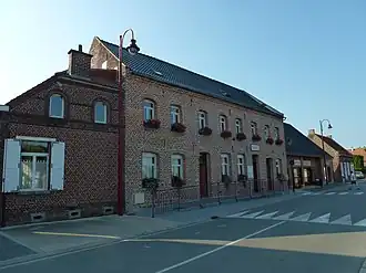 The town hall in Saméon