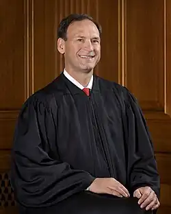 Official portrait of Supreme Court Justice Samuel Alito
