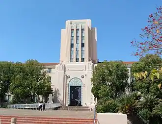 County Building, west facade