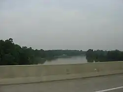 Along the Sandusky River, which flows through Sandusky Township