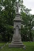 Cenotaph of Joseph Schlitz in Forest Home Cemetery