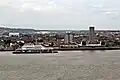 A view of Seacombe Ferry Terminal, as seen from one of the upper floors.