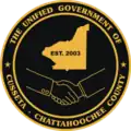 Official seal of Chattahoochee County