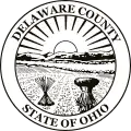 Official seal of Delaware County