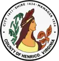 Official seal of Henrico County