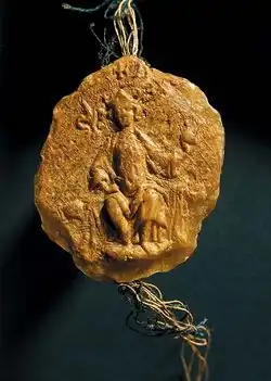 Image 92Seal of Mindaugas (from History of Lithuania)