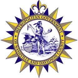 Official seal of Davidson County