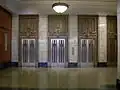 Elevator bank, Securities Building
