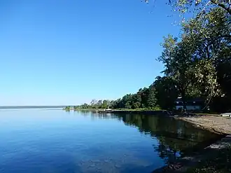 Seneca Lake in Dresden.