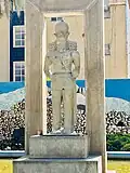 Statue of Shapur I, the Sasanian King in Nazar Garden