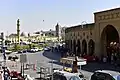 The mosque from Qalat street, below the citadel