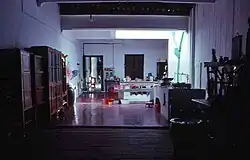 Shophouse courtyard, Melaka, Malaysia, 1990