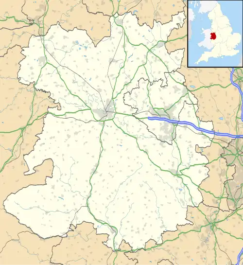 High Ercall is located in Shropshire