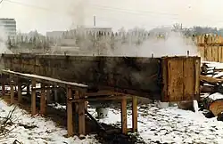 Steamed..... at least 3 hours.