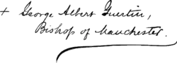 George Albert Guertin's signature
