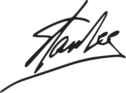 Signature of Stan Lee