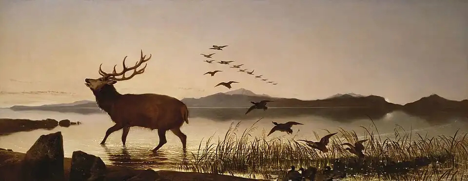 The Sanctuary by Edwin Landseer