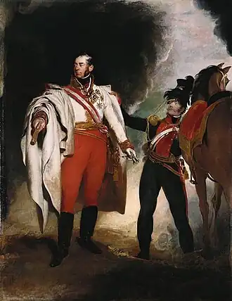 Portrait of Prince Schwarzenberg by Thomas Lawrence, 1819