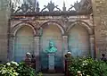 Sir William Dugdale, Bt Bronze bust Merevale Hall, Atherstone, Warwickshire