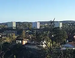 View from Tinnheia to Slettheia