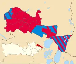 2014 results map