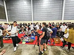 Sneakercon SEA/Singapore 2023 open marketplace.