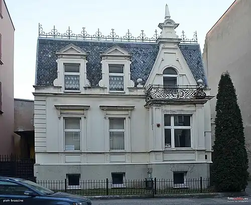 Main view from Śniadeckich street