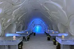 The dining room in February 2013