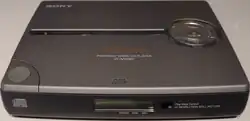 A Sony D-V500 portable video CD player.