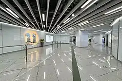 Transfer passageway between lines 3 & 11